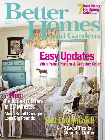 Better Homes & Gardens January 2007 Magazine Cover