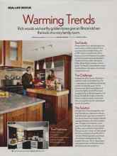 Better Homes & Gardens January 2007 Magazine Article: Warming Trends