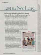 Better Homes & Gardens January 2007 Magazine Article: Last But Not Least