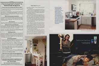 Better Homes & Gardens January 2007 Magazine Article: Page 54