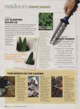 Better Homes & Gardens February 2007 Magazine Article: WISDOM LET SLEEPING BULBS LIE
