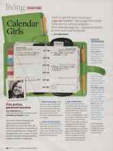 Better Homes & Gardens February 2007 Magazine Article: Calendar Girls