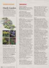 Better Homes & Gardens February 2007 Magazine Article: Hardy Garden