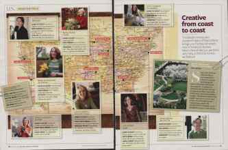 Better Homes & Gardens February 2007 Magazine Article: Creative from coast to coast