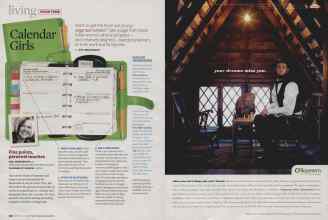 Better Homes & Gardens February 2007 Magazine Article: Page 130