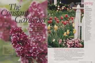 Better Homes & Gardens February 2007 Magazine Article: The Constant Gardener