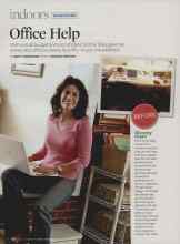 Better Homes & Gardens March 2007 Magazine Article: Office Help