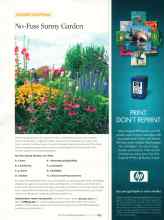 Better Homes & Gardens March 2007 Magazine Article: No-Fuss Sunny Garden