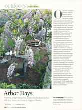 Better Homes & Gardens March 2007 Magazine Article: Arbor Days