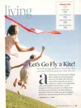 Better Homes & Gardens March 2007 Magazine Article: Let's Go Fly a Kite!