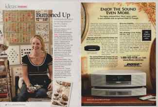 Better Homes & Gardens March 2007 Magazine Article: Page 32