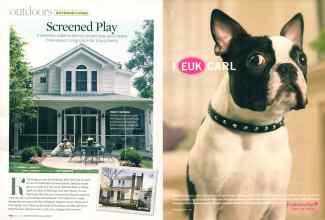 Better Homes & Gardens March 2007 Magazine Article: Page 110