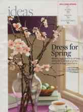 Better Homes & Gardens April 2007 Magazine Article: Dress for Spring