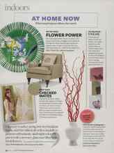 Better Homes & Gardens April 2007 Magazine Article: FLOWER POWER
