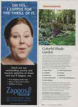 Better Homes & Gardens April 2007 Magazine Article: Colorful Shade Garden