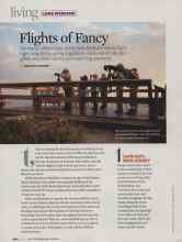Better Homes & Gardens April 2007 Magazine Article: Flights of Fancy