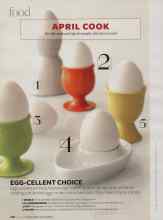 Better Homes & Gardens April 2007 Magazine Article: EGG-CELLENT CHOICE