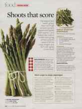 Better Homes & Gardens April 2007 Magazine Article: Shoots that score