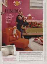Better Homes & Gardens April 2007 Magazine Article: I Did It!