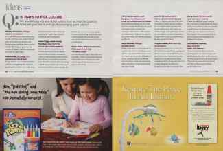 Better Homes & Gardens April 2007 Magazine Article: Q:10 WAYS TO PICK COLORS