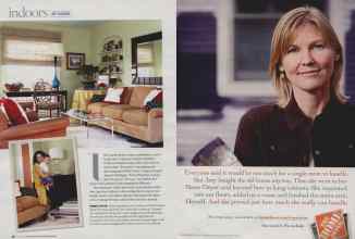 Better Homes & Gardens April 2007 Magazine Article: Page 46