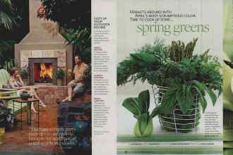Better Homes & Gardens April 2007 Magazine Article: Page 187