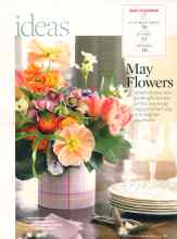 Better Homes & Gardens May 2007 Magazine Article: May Flowers