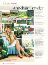 Better Homes & Gardens May 2007 Magazine Article: Armchair Traveler