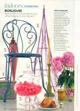 Better Homes & Gardens May 2007 Magazine Article: BONJOUR!
