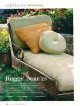 Better Homes & Gardens May 2007 Magazine Article: Rugged Beauties