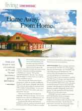 Better Homes & Gardens May 2007 Magazine Article: Home Away From Home