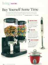 Better Homes & Gardens May 2007 Magazine Article: Buy Yourself Some Time