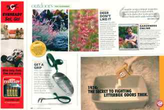Better Homes & Gardens May 2007 Magazine Article: DEER DON'T LIKE IT