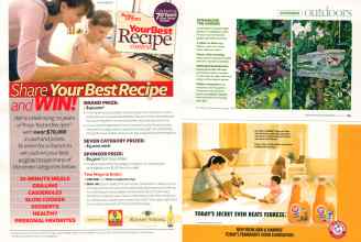 Better Homes & Gardens May 2007 Magazine Article: Page 178