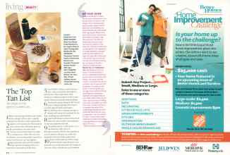 Better Homes & Gardens May 2007 Magazine Article: Page 212