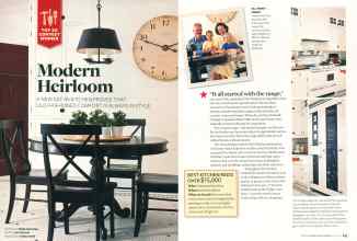 Better Homes & Gardens May 2007 Magazine Article: Modern Heirloom