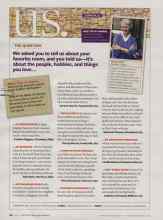 Better Homes & Gardens June 2007 Magazine Article: We asked you to tell us about your favorite room, and you told us--it's about the people, hobbies, and things you love...