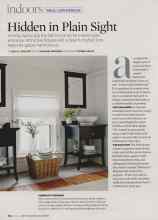 Better Homes & Gardens June 2007 Magazine Article: Hidden in Plain Sight