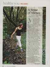 Better Homes & Gardens June 2007 Magazine Article: A Sense of Silence