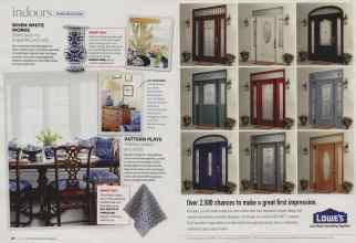 Better Homes & Gardens June 2007 Magazine Article: Page 56