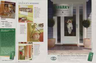 Better Homes & Gardens June 2007 Magazine Article: Page 110