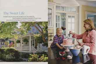 Better Homes & Gardens June 2007 Magazine Article: The Sweet Life