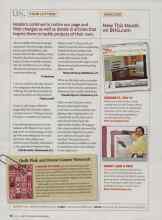 Better Homes & Gardens July 2007 Magazine Article: Quilt Pink and Breast Cancer Research