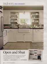 Better Homes & Gardens July 2007 Magazine Article: Open and Shut