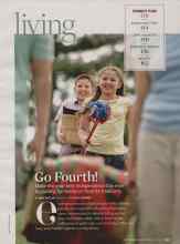 Better Homes & Gardens July 2007 Magazine Article: Go Fourth!