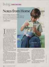 Better Homes & Gardens July 2007 Magazine Article: Notes from Home