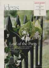 Better Homes & Gardens August 2007 Magazine Article: Leaf of the Party