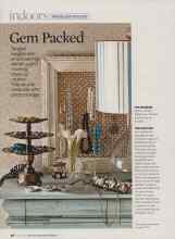 Better Homes & Gardens August 2007 Magazine Article: Gem Packed