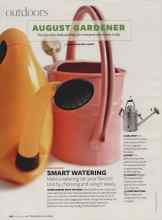 Better Homes & Gardens August 2007 Magazine Article: SMART WATERING