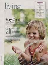 Better Homes & Gardens August 2007 Magazine Article: Stay Cool